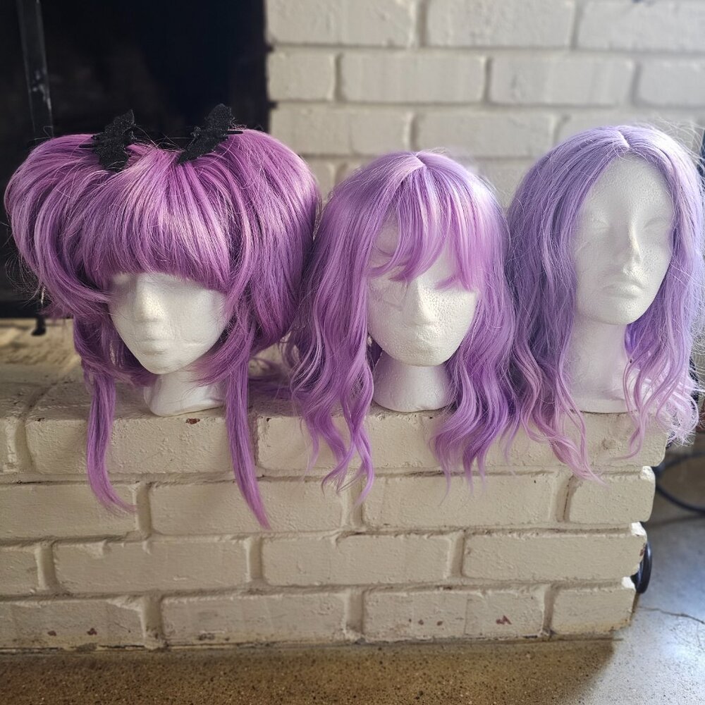 Wigs Purple